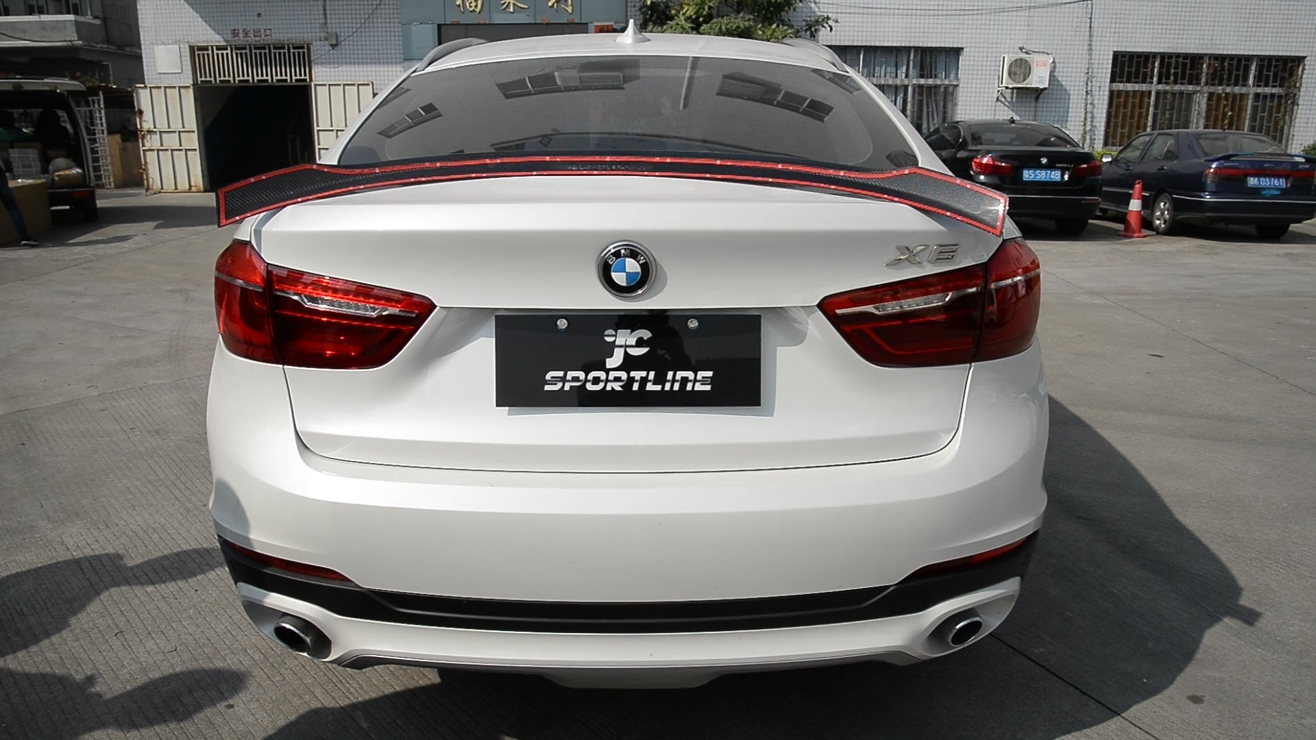 BMW X6/X6 M F16/M Sport/F86 Carbonfaser-Spoiler