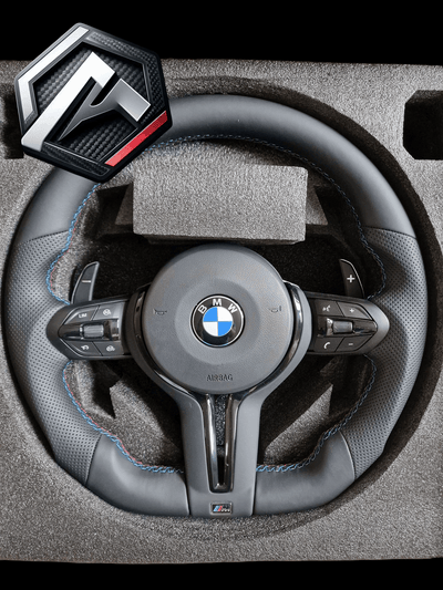 BMW F Series F2x F3x F8x OEM+ FULL Leather Steering Wheel