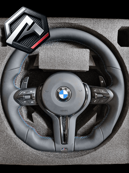 BMW F Series F2x F3x F8x OEM+ FULL Leather Steering Wheel