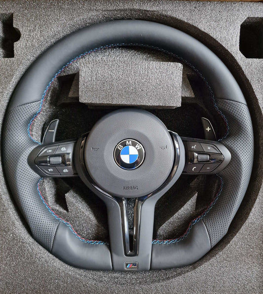 BMW F Series F2x F3x F8x OEM+ FULL Leather Steering Wheel