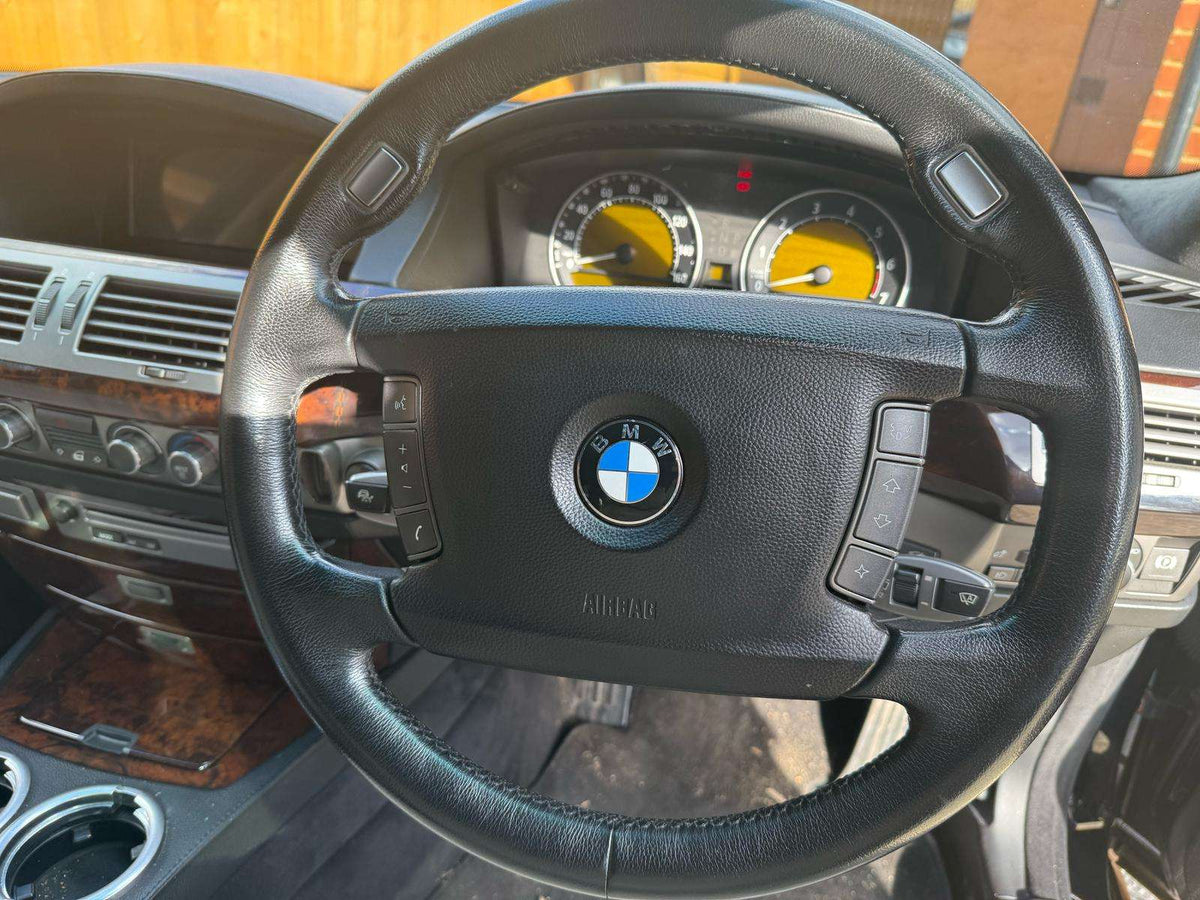 BMW E65 760i Custom Full Leather Wheel Build