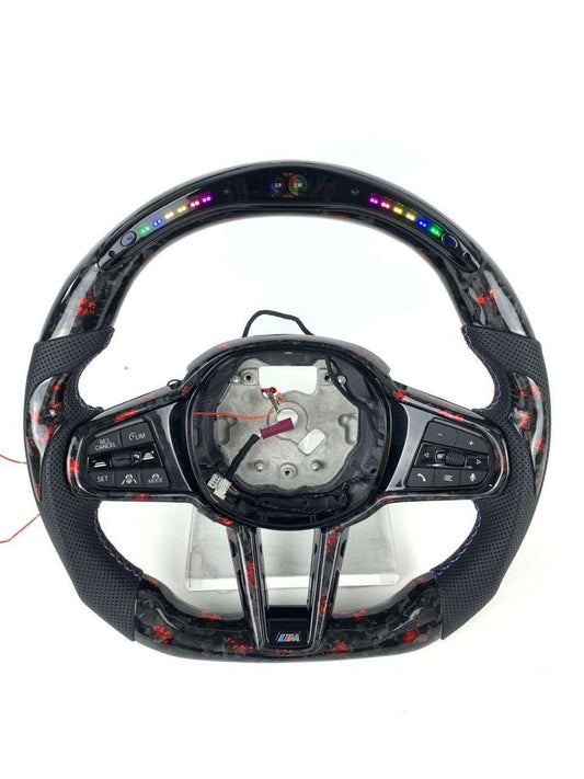 BMW G14 8 Series LCI Forged Carbon Fibre & Leather Custom Wheel Order