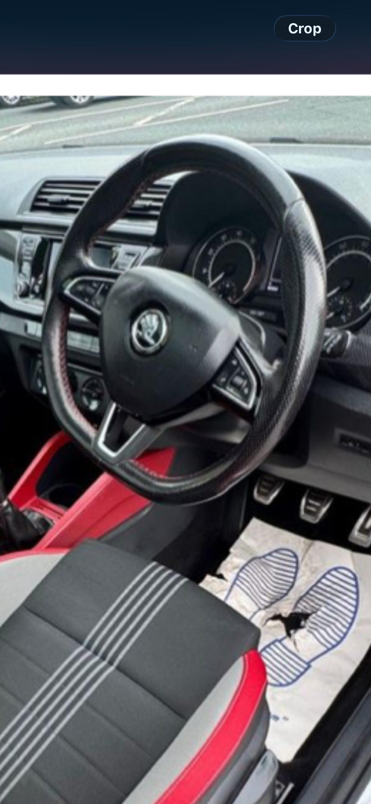 Skoda Fabia 2016 Custom Flat Bottom Wheel Order