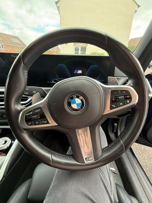 BMW G20 Custom Gloss Carbon Fibre LCI Flat Bottom Wheel Order