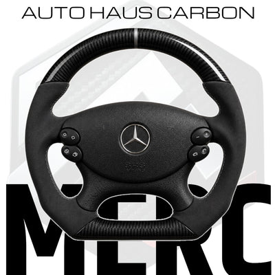 Mercedes SL55 R230 Custom Flat Bottom Wheel Order