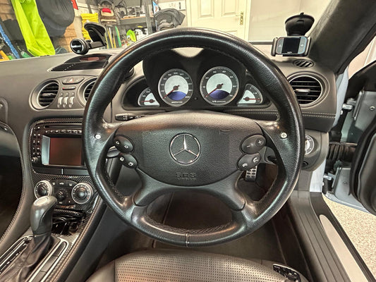 Mercedes SL55 R230 Custom Flat Bottom Wheel Order