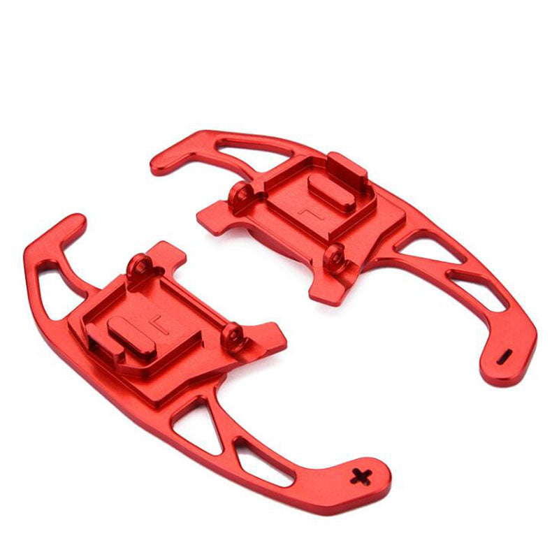 Volkswagen GOLF MK7 MK7.5 Aluminium Paddle Shifters Red
