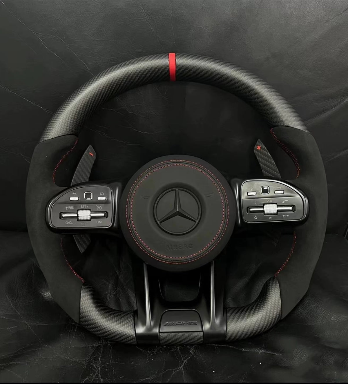 Mercedes C63s AMG Flat Bottom Wheel W809