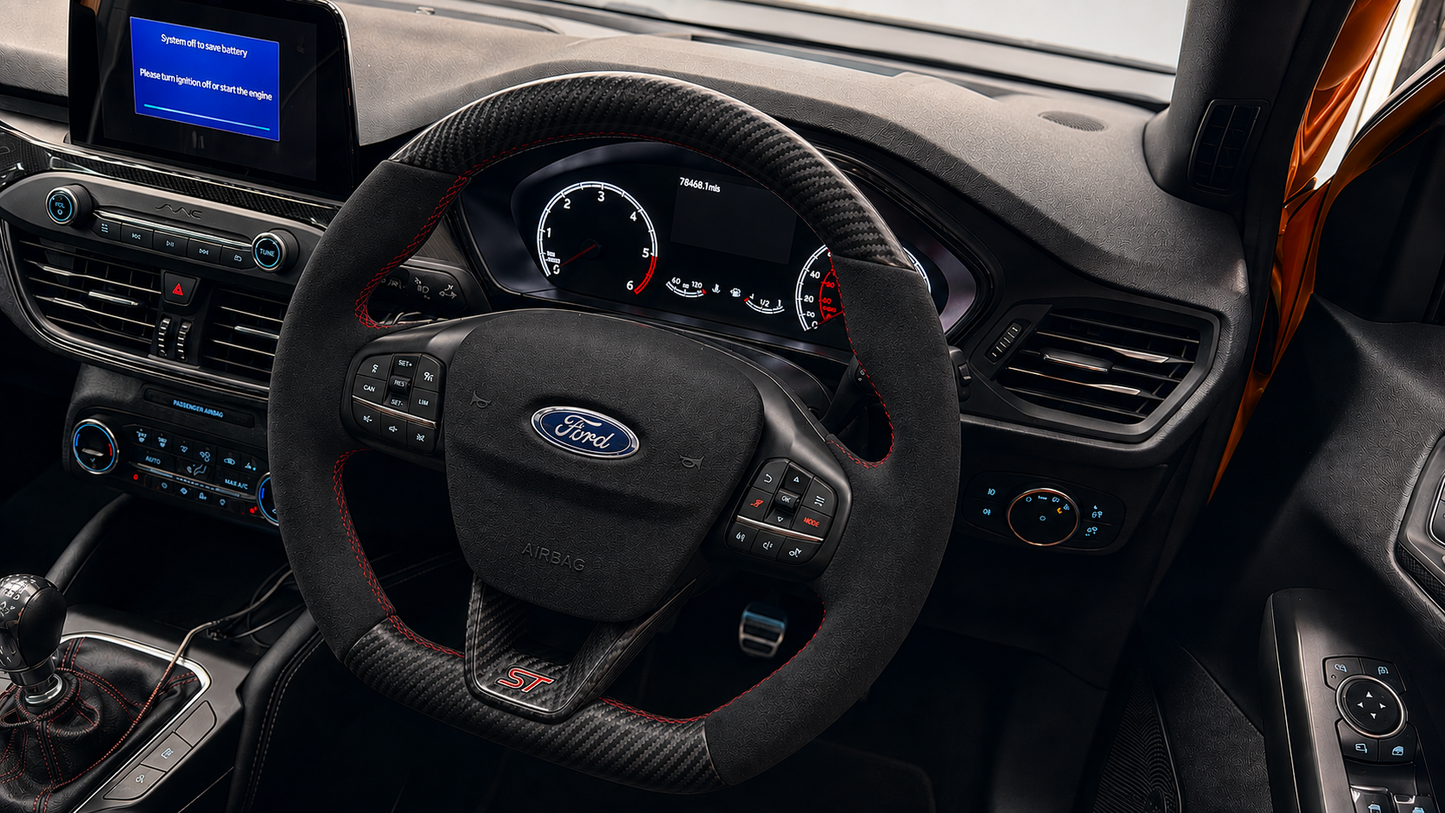 Ford Focus Mk4 2019 Custom Steering Wheel