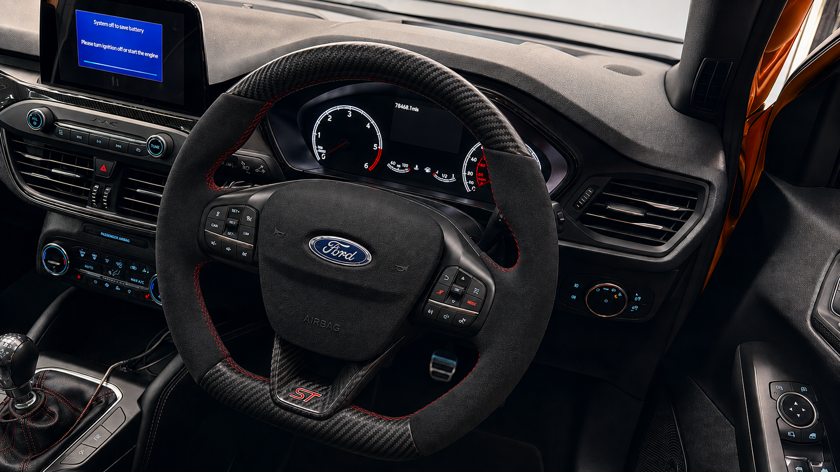 Ford Focus Mk4 2019 Custom Steering Wheel