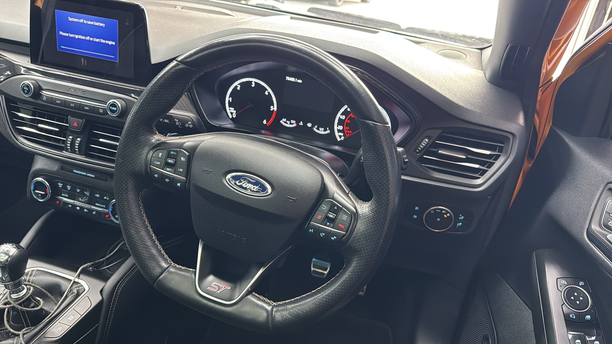 Ford Focus Mk4 2019 Custom Steering Wheel