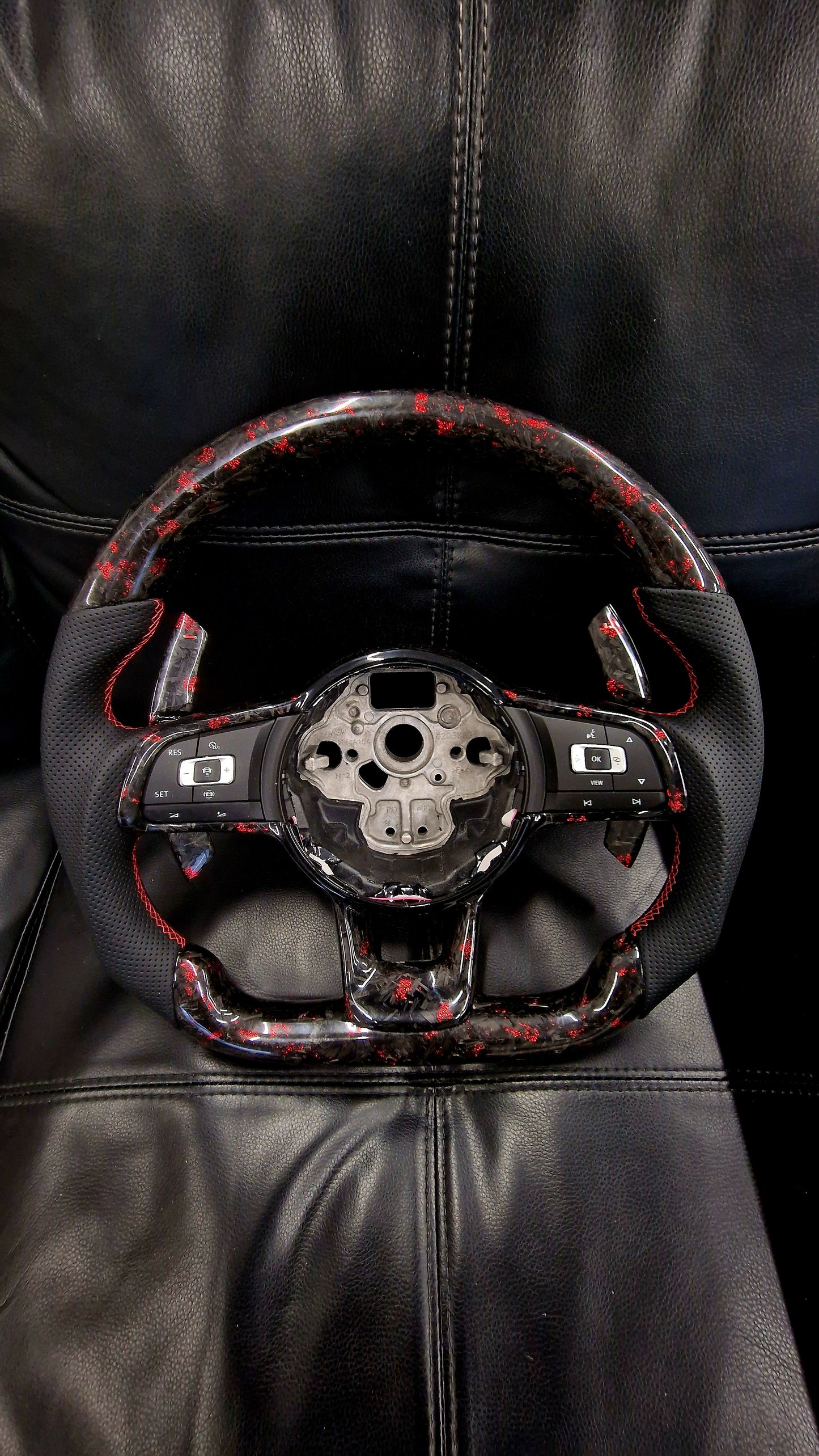 Volkswagen Golf MK7 7.5 Forged Red Carbon Wheel *CLEARANCE*