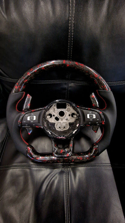 Volkswagen Golf MK7 7.5 Forged Red Carbon Wheel *CLEARANCE*