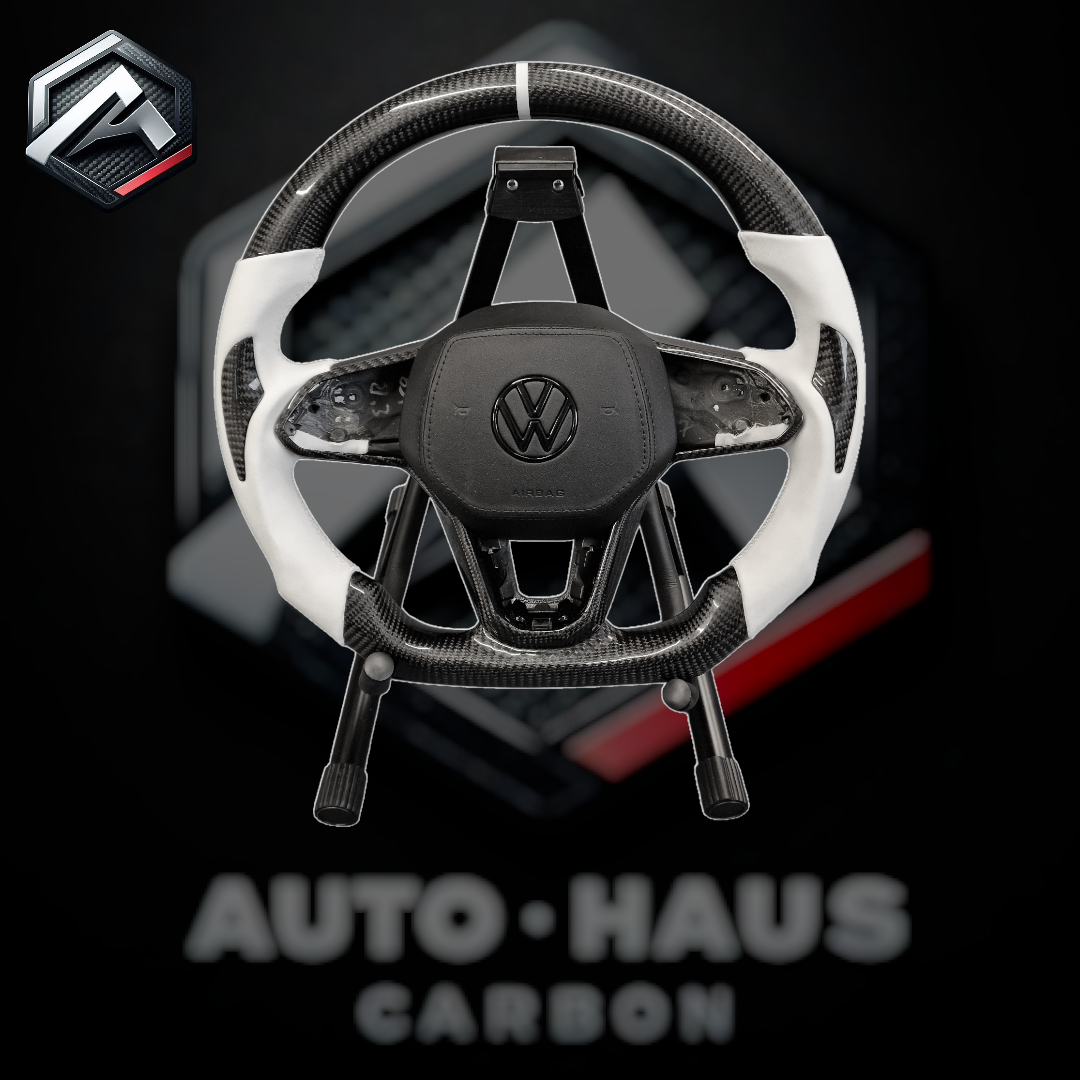 Volkswagen Golf MK8 Flat Bottom Carbon Wheel *CLEARANCE*