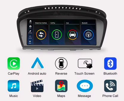 BMW E60 Digital Cockpit Cluster & Android Carplay Media Screen