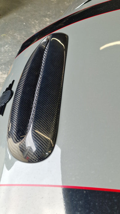 Mini Cooper S One JCW F5x Genuine Carbon Fibre Bonnet Scoop Vented