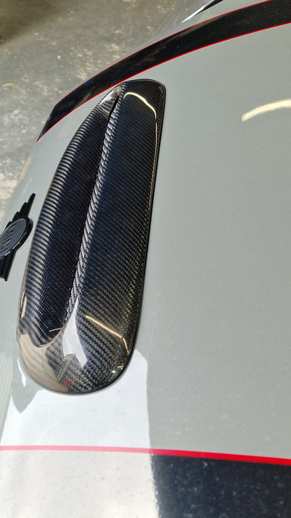 Mini Cooper S One JCW F5x Genuine Carbon Fibre Bonnet Scoop Vented