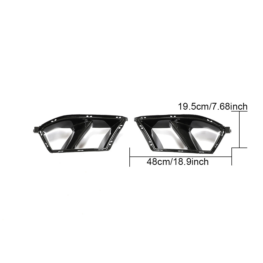 BMW M3 M4 G80 G81 G82 G83 Dry Carbon Fibre Vents