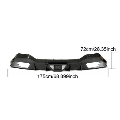 BMW 8 Series G14 G15 M Sport Dry Carbon Fibre Rear Diffuser