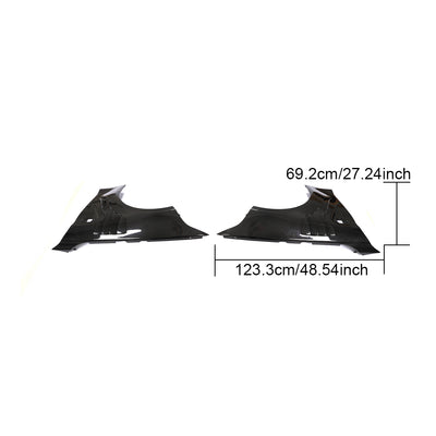 BMW 2 Series F87 M2 C Dry Carbon Fibre Side Fender