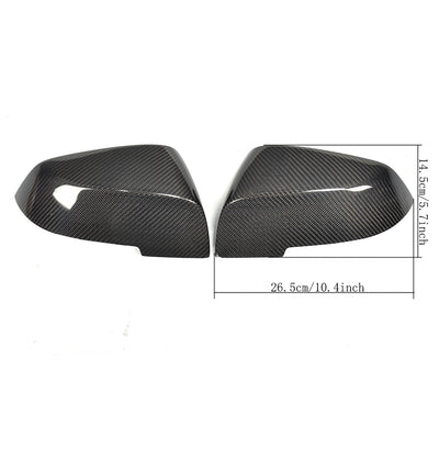 BMW 5/6/7Series F10 F18 F06 F12 F01 F02 Carbon Fibre+Abs Plastic Mirror Cover