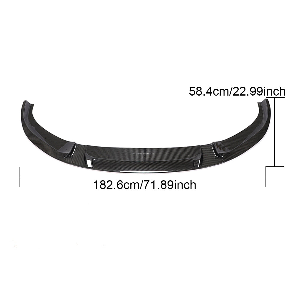 BMW 8 Series G14 G15 G16 Dry Carbon Fibre Front Lip