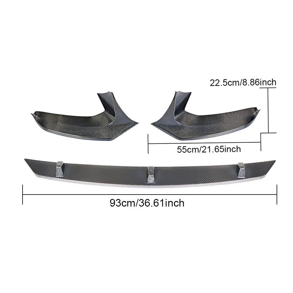 BMW 5 Series G30 G38 M Sport Carbon Fibre Front Lip&Splitter