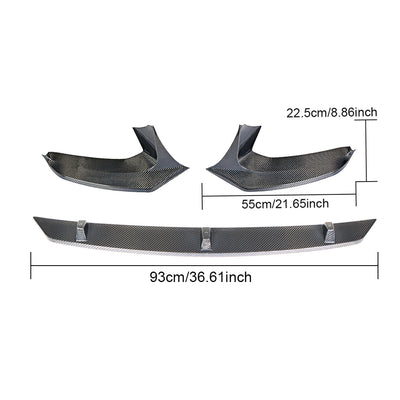 BMW 5 Series G30 G38 M Sport Carbon Fibre Front Lip&Splitter