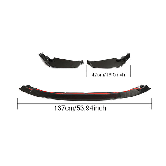 BMW M3 M4 G80 G81 G82 G83 Dry Carbon Fibre Front Lip