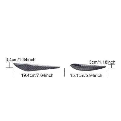 BMW M3 M4 G80 G81 G82 G83 Dry Carbon Fibre Canards
