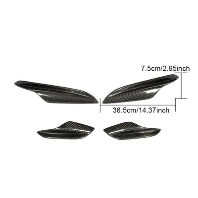 BMW 3 Series E90 E92 E93 M3 Carbon Fibre Canards