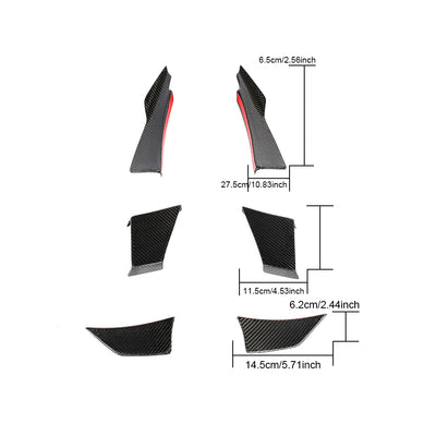 BMW M3 M4 F80 F82 F83 Carbon Fibre Canards