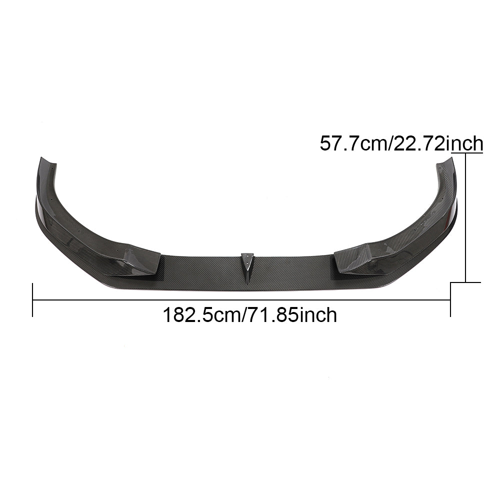 BMW 8 Series G14 G15 G16 M Sport Dry Carbon Fibre Front Lip