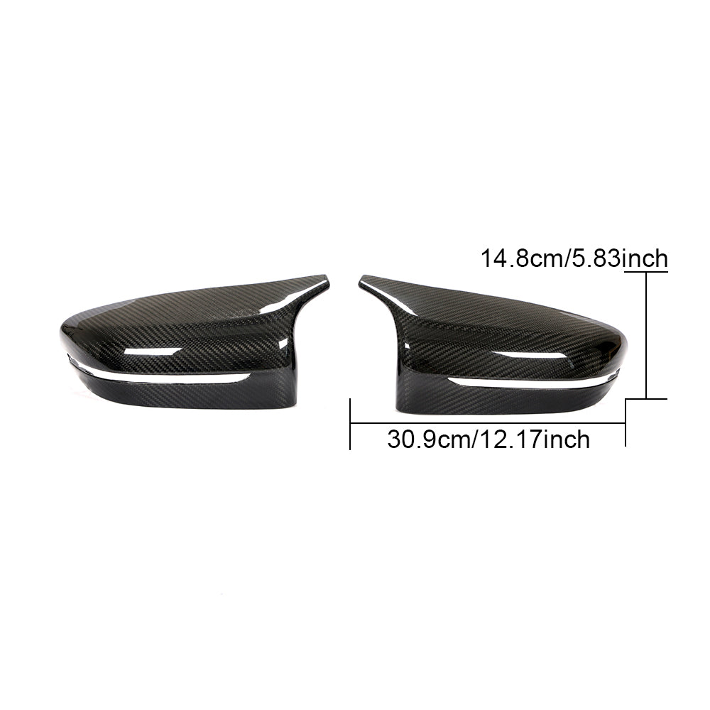BMW 3/4/5/6/7/8 Series Universal Dry Carbon Fibre Mirror Cover
