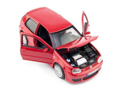 Volkswagen Golf Mk4 R32 red - 1:24 Scale Model Car